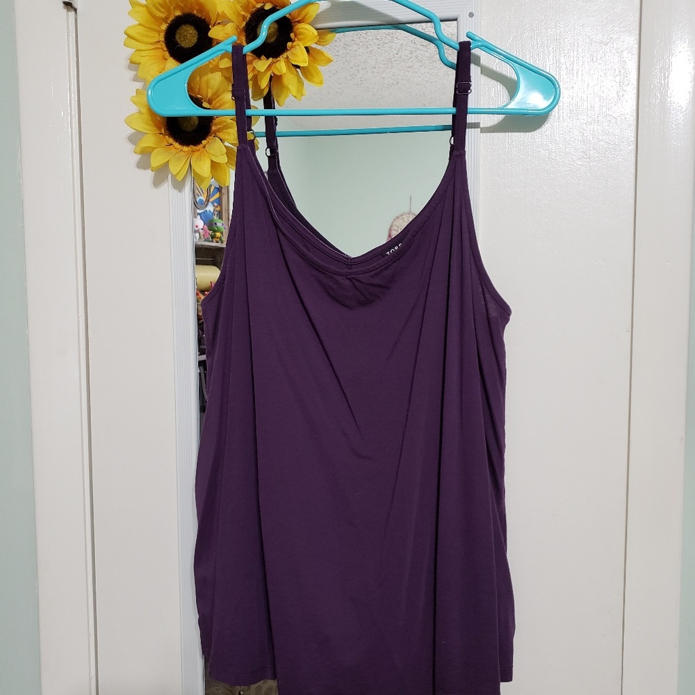 Torrid purple layering tank